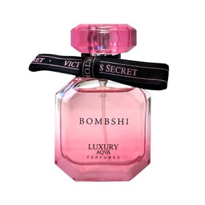 ادکلن زنانه ویکتوریا سکرت بامشل لاکچری آکوآ مدل Bombshi حجم 25 میل Luxury Aqva Bombshi