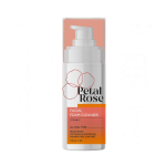 فوم شستشوی صورت پتال رز حاوی ویتامین سی مناسب انواع پوست حجم 150 میلی لیتر _ Petal Rose