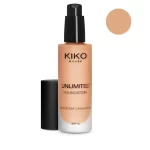 کرم پودر آن لیمیتد کیکو میلانو دارای SPF15 و ماندگاری بالا(تا 24 ساعت) شماره Warm Beige30
 - Kiko Milano Unlimited Foundation Spf 15