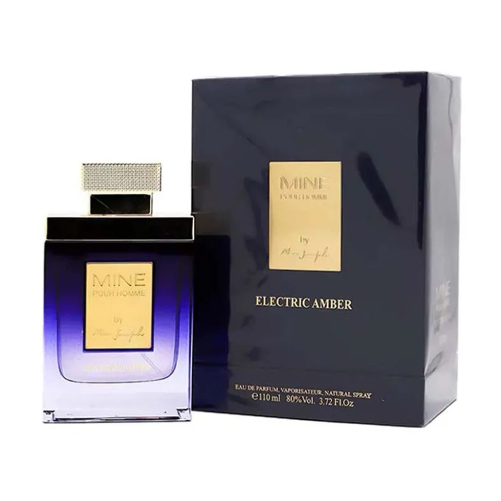 ادکلن مردانه مارک جوزف | MARC JOSEF مدل Mine Electric Amber مناسب برای خوشبوکنندگی و استفاده روزانه آقایان حجم 100 میلی‌لیتر