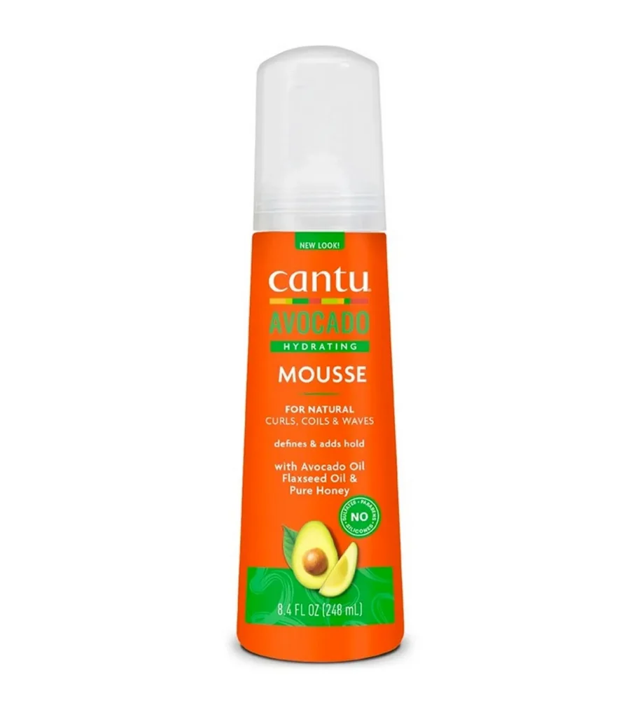 موس مو حالت دهنده آووکادو کنتو Cantu مو های فر حجم 248 میل