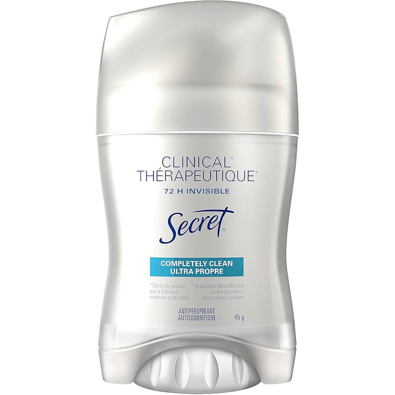 Completely Clean Clinical Anti-Perspirant Stick, 73g, Secret | SECRET