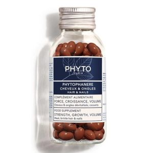 PHYTO Hair and Nail Strengthening Supplement, 120 Tablets