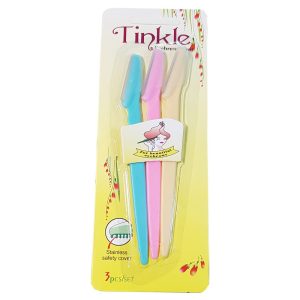 تیغ ابرو تینکل | Tinkle مناسب برای اصلاح و فرم‌دهی دقیق ابرو بسته 3 عددی