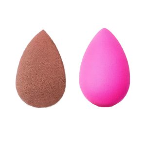 بیوتی بلندر دو قلو مناسب برای پخش یکنواخت کرم پودر و کانسیلر میکاپ تولز makeup tools