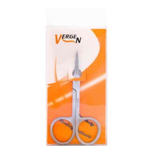 قیچی ابرو سرکج ورژن | Vergen مدل AF105 مناسب برای اصلاح، مرتب‌سازی و قرینه‌سازی دقیق ابروها