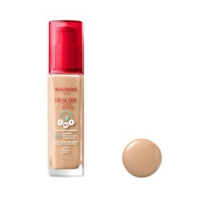 کرم پودر برژوا | Bourjois مدل Healthy Mix مناسب برای انواع پوست با خاصیت درخشان‌کنندگی و رفع خستگی شماره 52 حجم 30 میلی‌لیتر