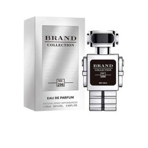 ادکلن مردانه برند کالکشن مدل Phantom کد 296 مناسب برای آقایان شیک‌پوش با رایحه معتدل و شیرین حجم 25 میلی‌لیتر