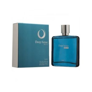 ادکلن مردانه الیزه فشن | Elysees Fashion مدل Deep Sense Blue مناسب برای آقایان با رایحه خنک و تند حجم 100 میلی‌لیتر