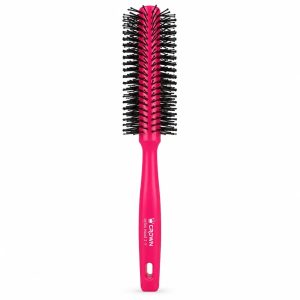 برس پیچ نایلون پلاستیکی رند کرون | Rand Crown Nylon Round Brush 2-V مناسب برای حجم‌دهی و حالت‌دهی مو