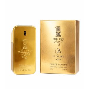 ادکلن مردانه پاکو رابان | Paco Rabanne مدل 1 Million Luxury Aqua مناسب برای آقایان و فصول گرم با رایحه خنک و تازه حجم 50 میلی‌لیتر