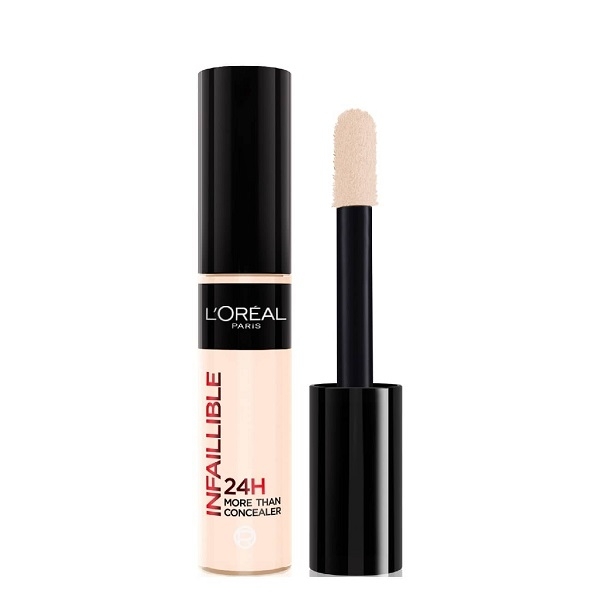 کانسیلر لورآل | L’Oreal مدل Infaillible 24H مناسب برای پوشاندن تیرگی و عیوب پوست با پوشش بالا و ماندگاری 24 ساعته شماره 322 حجم 11 میلی‌لیتر