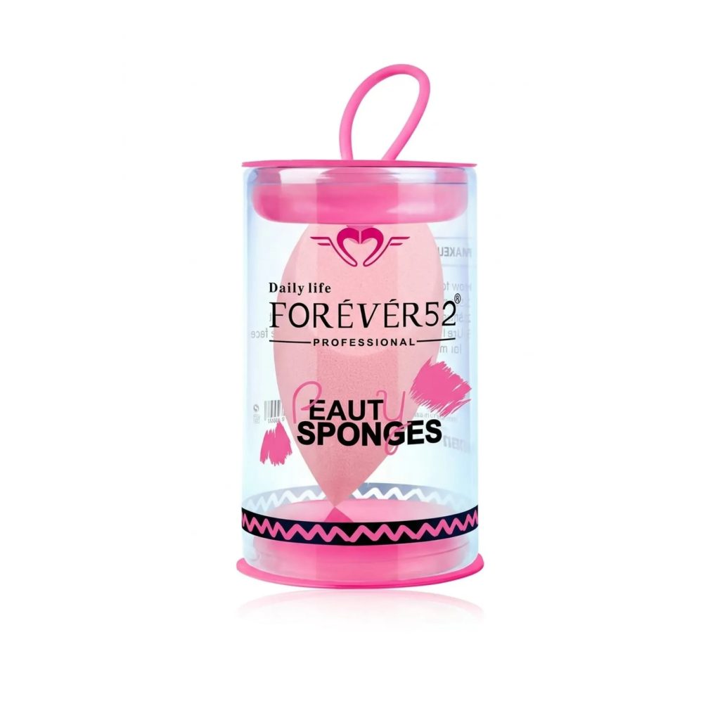 پد آرایشی بیوتی بلندر فور اور 52 | Forever52 مدل SP012 مناسب برای پخش یکنواخت کرم پودر و کانسیلر رنگ صورتی روشن