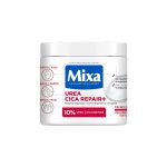 کرم کاسه ای ترمیم کننده قوی اوره 10% میکسا | Mixa مناسب برای پوست خیلی خشک و آسیب‌دیده حجم 400 میلی‌لیتر