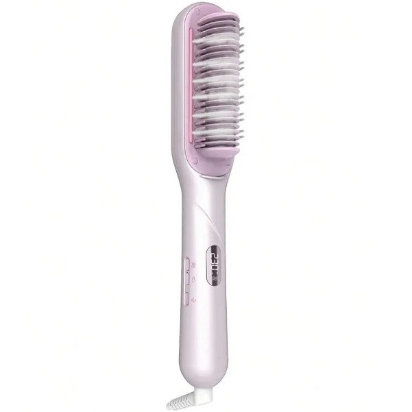 برس حرارتی بخاردار با سیستم یونساز و مخزن بخار داخلی شیگلم | Sheglam مدل Hydra Shot Steam straightening brush Pro مناسب برای صاف کردن و حالتدهی انواع مو برس حرارتی بخاردار با سیستم یونساز و مخزن بخار داخلی شیگلم | Sheglam مدل Hydra Shot Steam straightening brush Pro مناسب برای صاف کردن و حالتدهی انواع مو
