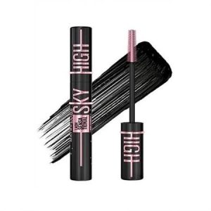 ریمل بلندکننده و حجم‌دهنده میبلین | Maybelline مدل Sky High مناسب برای مژه‌های کوتاه و کم‌پشت رنگ مشکی