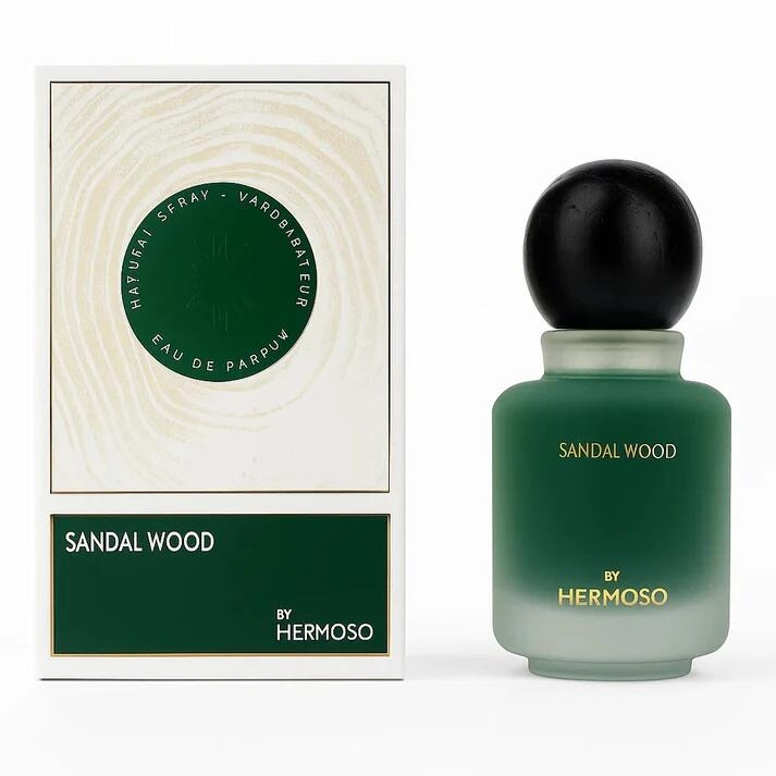 ادکلن هرموسو | HERMOSO مدل صندل وود | SANDAL WOOD مناسب برای خانم‌ها و آقایان حجم 100 میلی‌لیتر