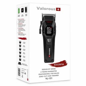 ماشین اصلاح خط زن دیجیتال توربو ولوروس | Voloros مدل RPM8000 (VL131) مناسب برای اصلاح و خط‌زنی دقیق موی صورت و بدن