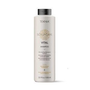 شامپو ضد ریزش و تقویت‌کننده لاکمه | Lakme مدل Scalp Care VITAL مناسب برای موهای ضعیف و مستعد ریزش حجم 1000 میلی‌لیتر