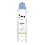 اسپری دئودرانت بدن 48 ساعته داو | Dove مدل اورجینال مناسب برای انواع پوست و جلوگیری از بوی نامطبوع حجم 250 میلی‌لیتر