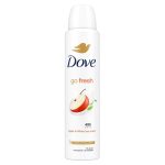 اسپری دئودرانت بدن ضد تعریق 48 ساعته داو | Dove مدل Go Fresh با رایحه سیب و چای سفید مناسب برای انواع پوست و کنترل بوی نامطبوع حجم 250 میلی‌لیتر