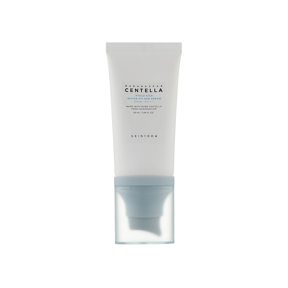 سرم ضد آفتاب آبرسان اسکین 1004 | SKIN1004 مدل Hyalu-Cica Water-Fit مناسب برای پوستهای خشک، نرمال و حساس حجم 50 میلیلیتر سرم ضد آفتاب آبرسان اسکین 1004 | SKIN1004 مدل Hyalu-Cica Water-Fit مناسب برای پوستهای خشک، نرمال و حساس حجم 50 میلیلیتر