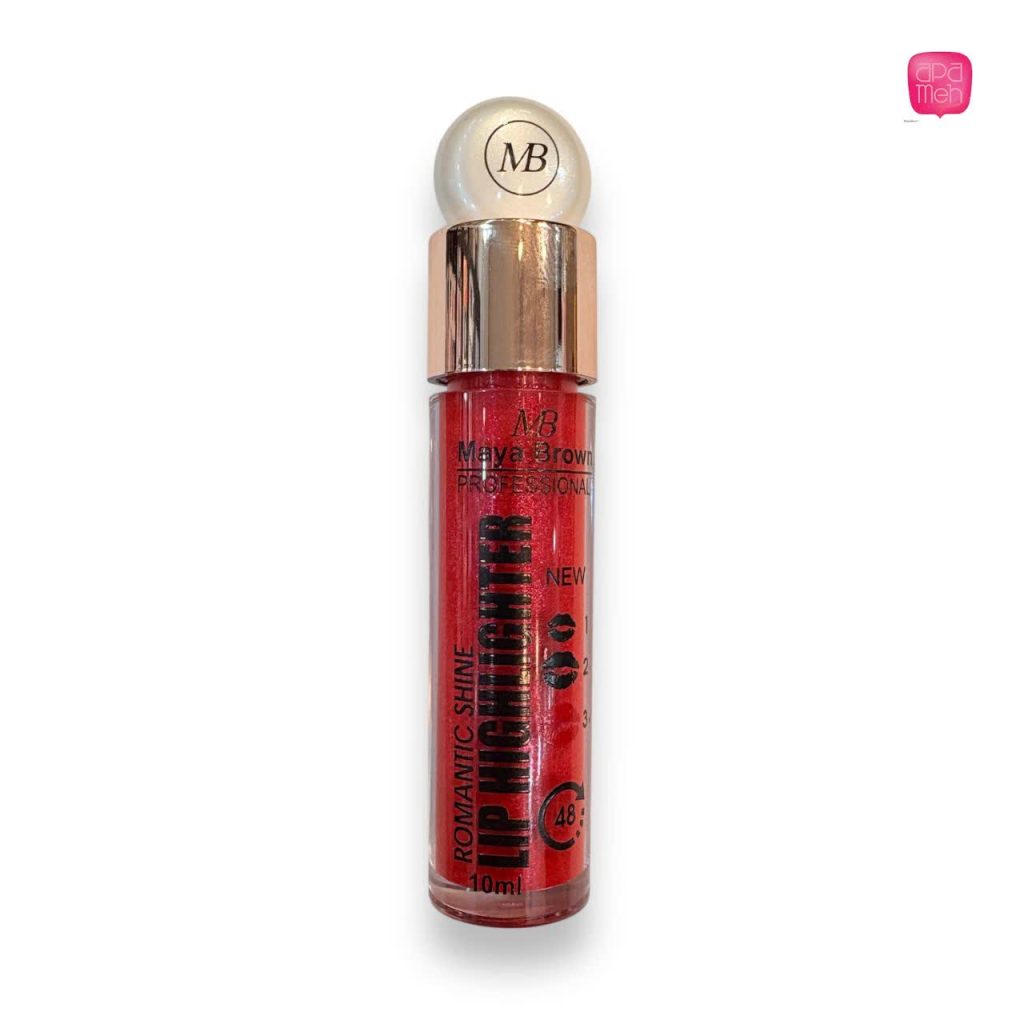 MAYA BROWN Glitter liquid lipstick