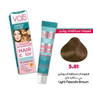 رنگ مو والس مولتی کراتین شماره 5.81