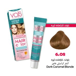 رنگ مو والس مولتی کراتین شماره 6.08