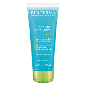 ژل شستشوی صورت بیودرما Bioderma مدل Sebium مناسب پوست چرب و مختلط حجم 200 میل