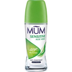 دئودرانت شیشه ای مام سنستیو آلوئه ورا 75 میل MUM SENSITIVE ALOE VERA