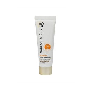 کرم ضدآفتاب بژ طبیعی فلوئید فاقد چربی spf50 مناسب انواع پوست دیون لندن