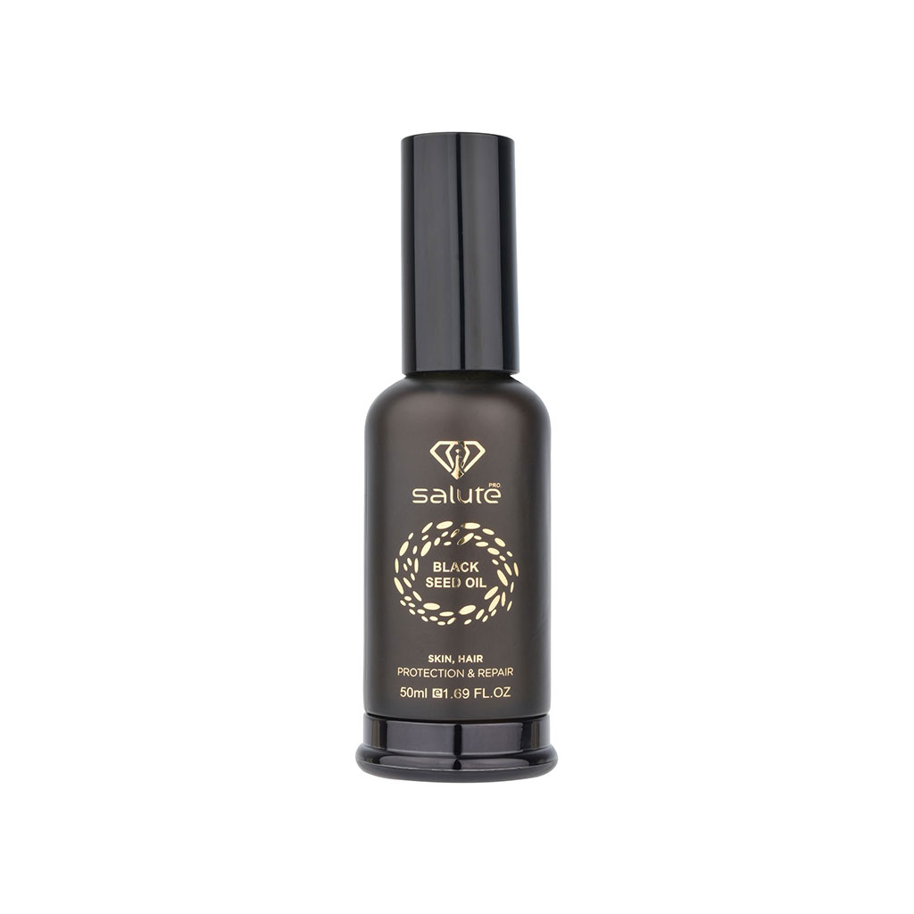 salute-pro-black-seed-oil-50ml روغن تقویت کننده پوست و مو پرو مدل Black Seed سالوته
