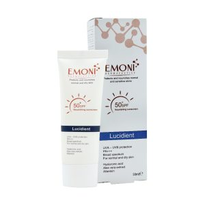 کرم ضدآفتاب بیرنگ امونی | Emoni Dermaceuticals مناسب پوست نرمال تا خشک