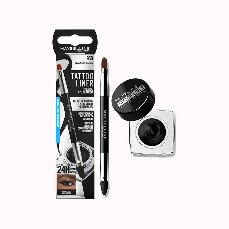 Maybelline Tattoo Liner Gel Eyeliner, Black Color
