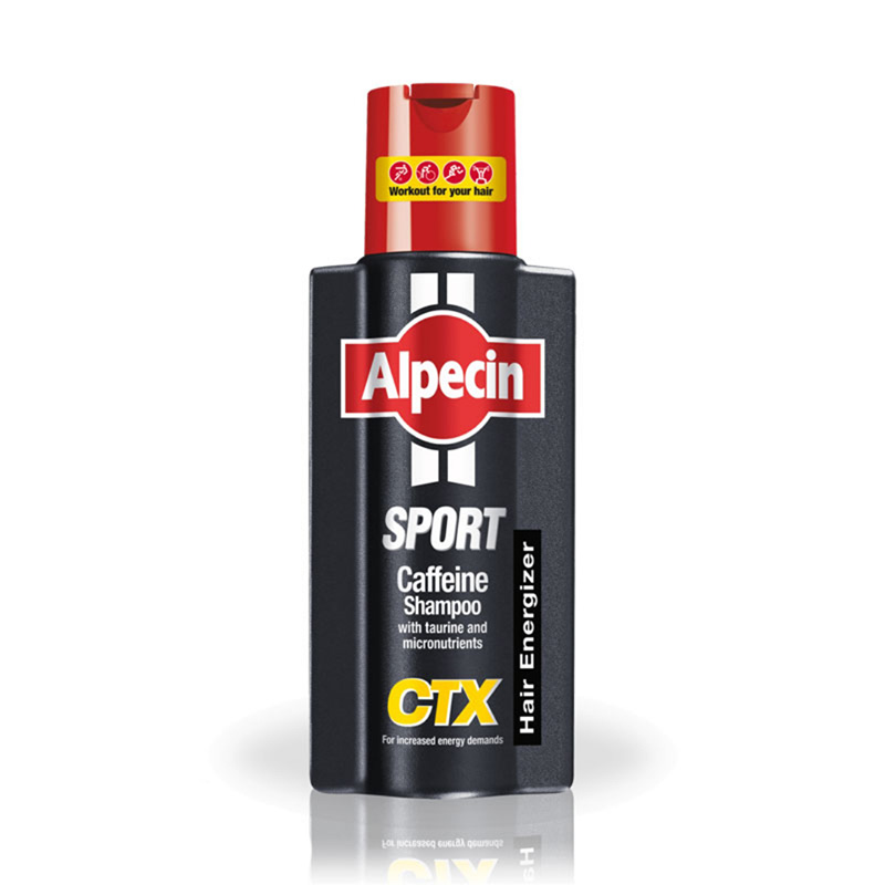 شامپو کافئین اسپرت CTX آلپسین Alpecin Caffeine Shampoo Sport CTX 250 ml