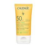 کرم ضد آفتاب بدون رنگ SPF 50 کدلی / Caudalie مدل Vinosun مناسب برای انواع پوست و محافظت در برابر آفتاب حجم 50 میلی‌لیتر