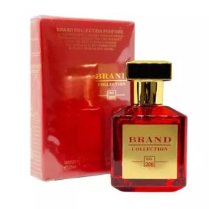 عطر برند کالکشن | Brand Collection مدل فرانسیس کرکیجان باکارات رژ 540 اکستریت د پارفوم کد380 مناسب برای خانم‌ها و آقایان حجم 25 میلی‌لیتر